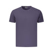 Coveri Moving Blaues Baumwoll-T-Shirt für Herren