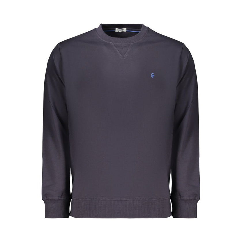 Coveri Moving Blaues Baumwoll-Sweatshirt für Herren