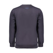 Coveri Moving Blaues Baumwoll-Sweatshirt für Herren