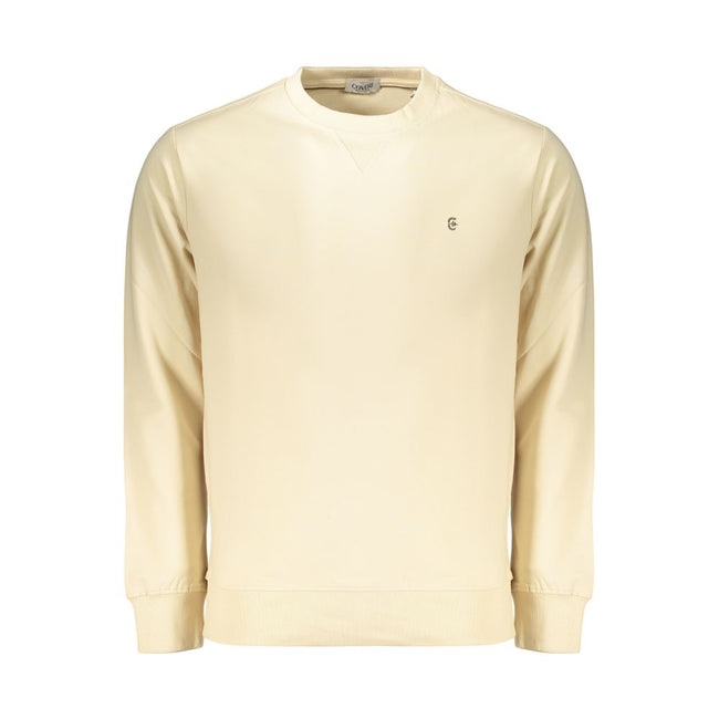 Coveri Moving Beige Baumwoll-Sweatshirt für Herren