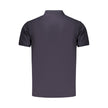 Coveri Moving Blaues Baumwoll-Poloshirt für Herren