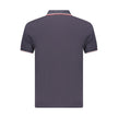 Coveri Moving Blaues Baumwoll-Poloshirt für Herren