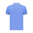 Coveri Moving Blaues Baumwoll-Poloshirt für Herren