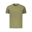 Coveri Moving Verde Baumwoll-T-Shirt für Herren
