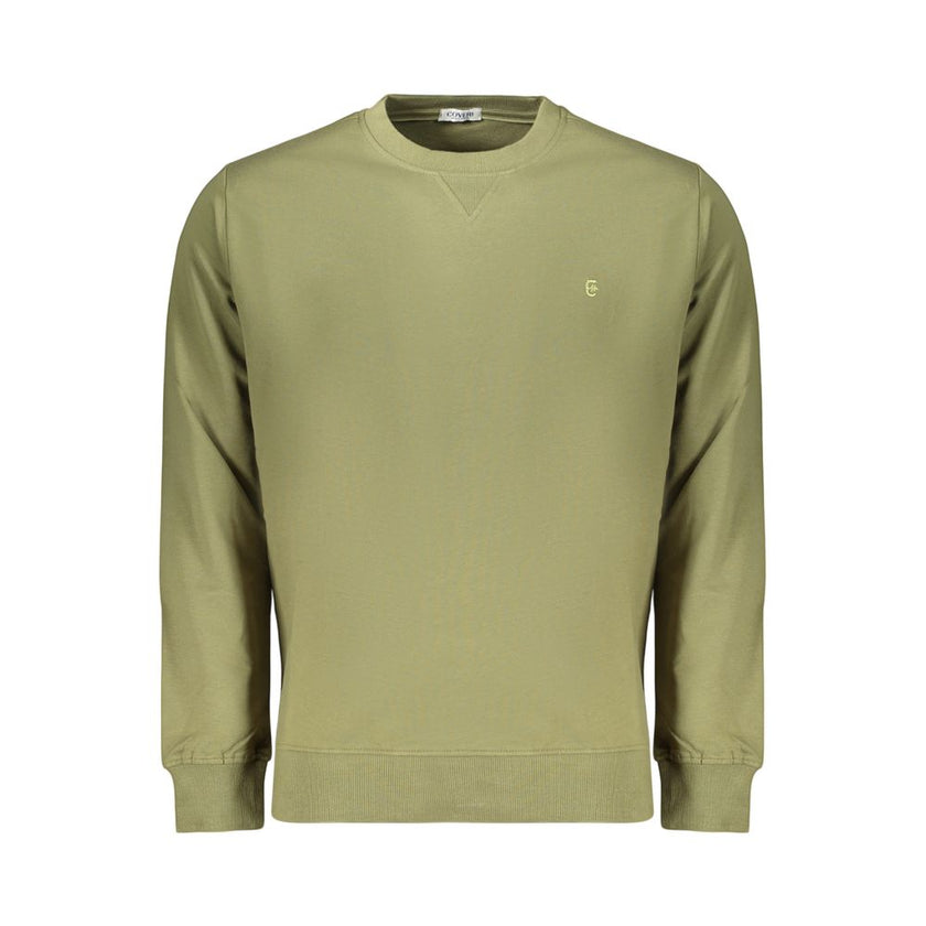 Coveri Moving Verde Baumwoll-Sweatshirt für Herren