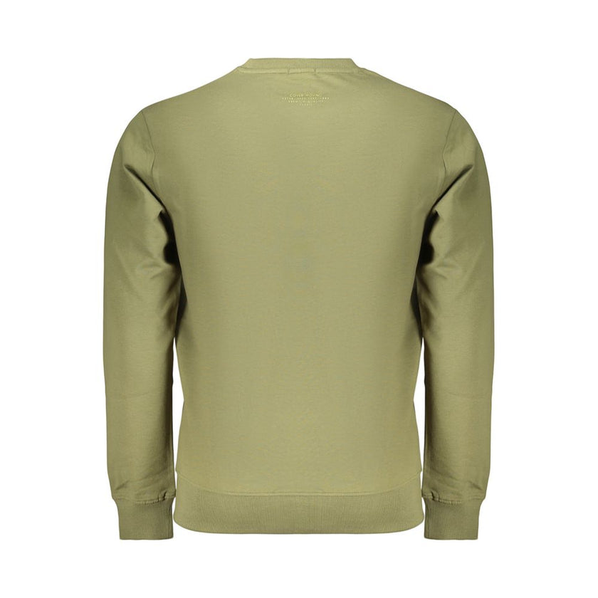 Coveri Moving Verde Baumwoll-Sweatshirt für Herren
