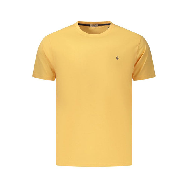 Coveri Moving Orange Baumwoll-T-Shirt für Herren