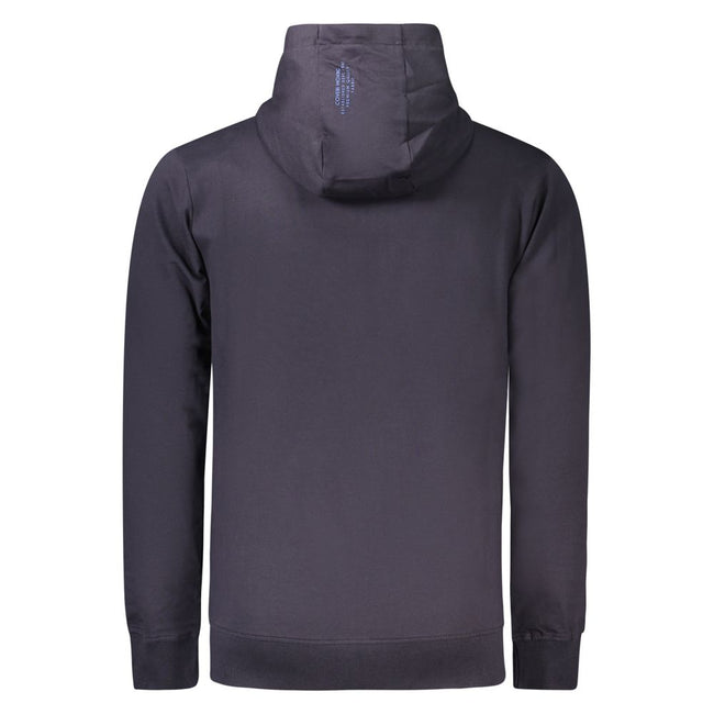 Coveri Moving Blaues Baumwoll-Sweatshirt für Herren