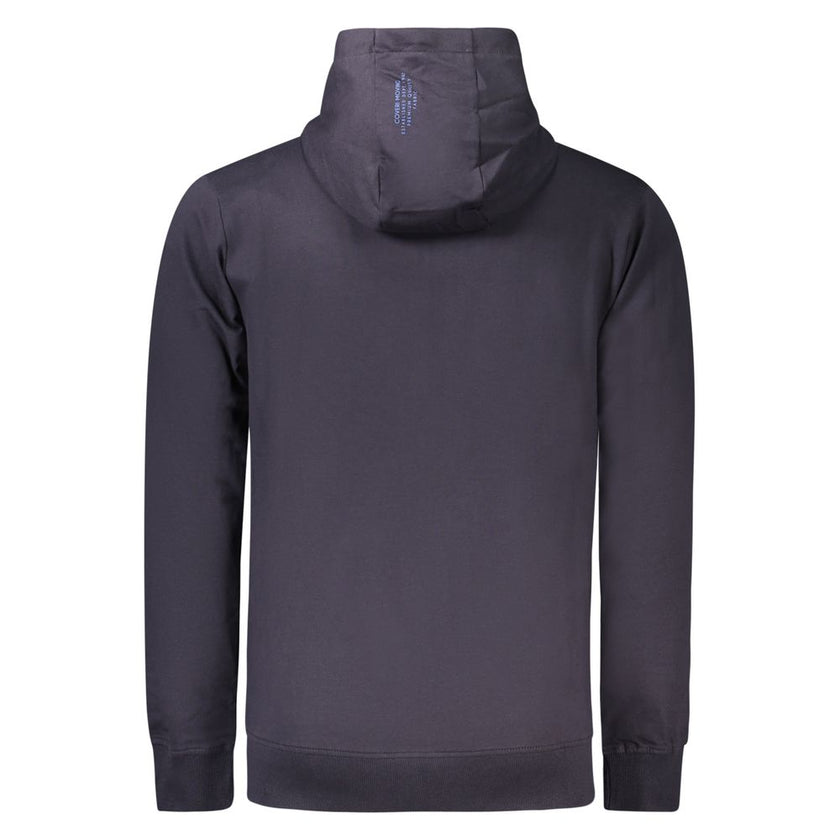 Coveri Moving Blaues Baumwoll-Sweatshirt für Herren
