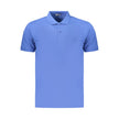 Coveri Moving Blaues Baumwoll-Poloshirt für Herren