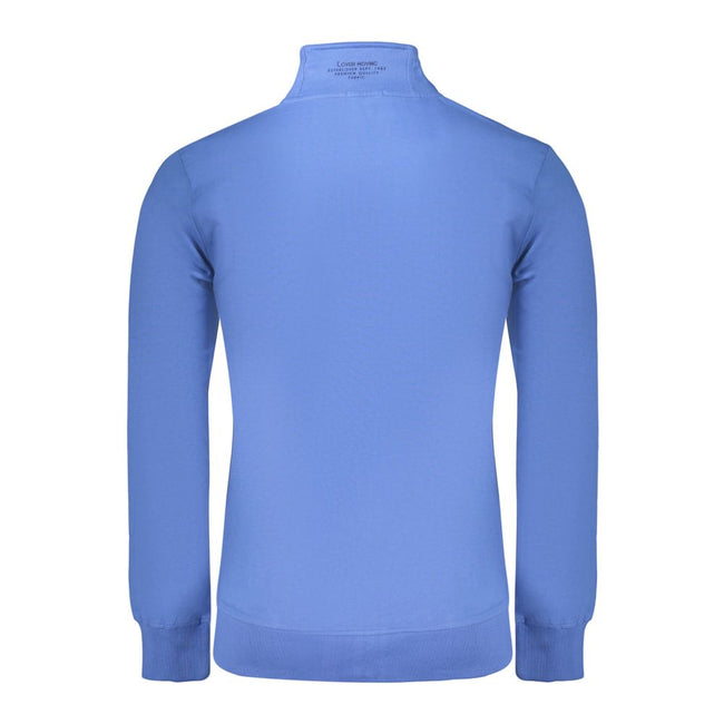 Coveri Moving Blaues Baumwoll-Sweatshirt für Herren
