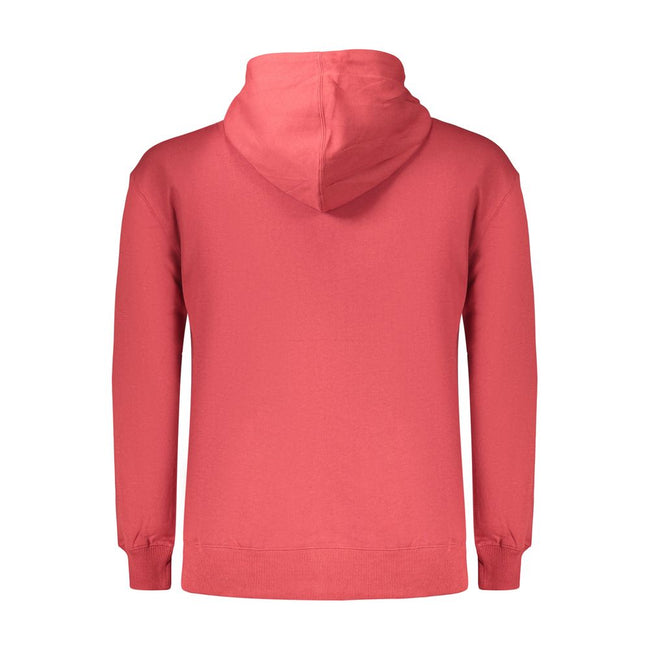 Marina Yachting Rotes Herren-Sweatshirt aus Baumwolle