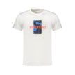 Bikkembergs Weißes Herren-T-Shirt aus Baumwolle