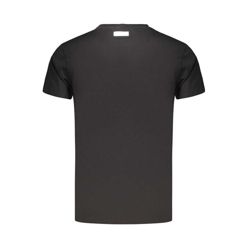 Bikkembergs Schwarzes Baumwoll-T-Shirt für Herren