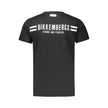 Bikkembergs Schwarzes Baumwoll-T-Shirt für Herren