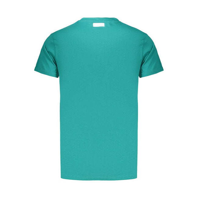 Bikkembergs Grünes Baumwoll-T-Shirt für Herren