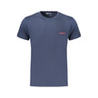 Bikkembergs Blaues Baumwoll-T-Shirt für Herren