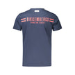 Bikkembergs Blaues Baumwoll-T-Shirt für Herren