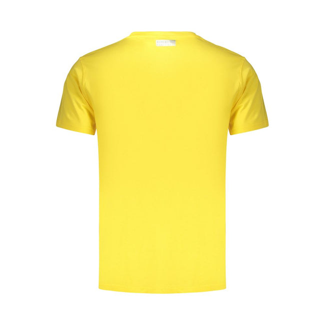 Bikkembergs T-Shirt aus gelber Baumwolle