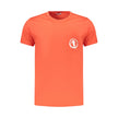 Bikkembergs Orangefarbenes T-Shirt aus Baumwolle