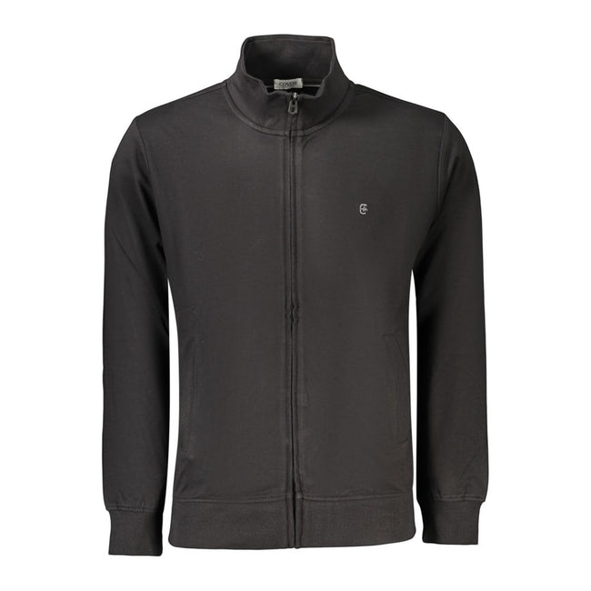 Coveri Moving Schwarzer Baumwoll-Sweatshirt