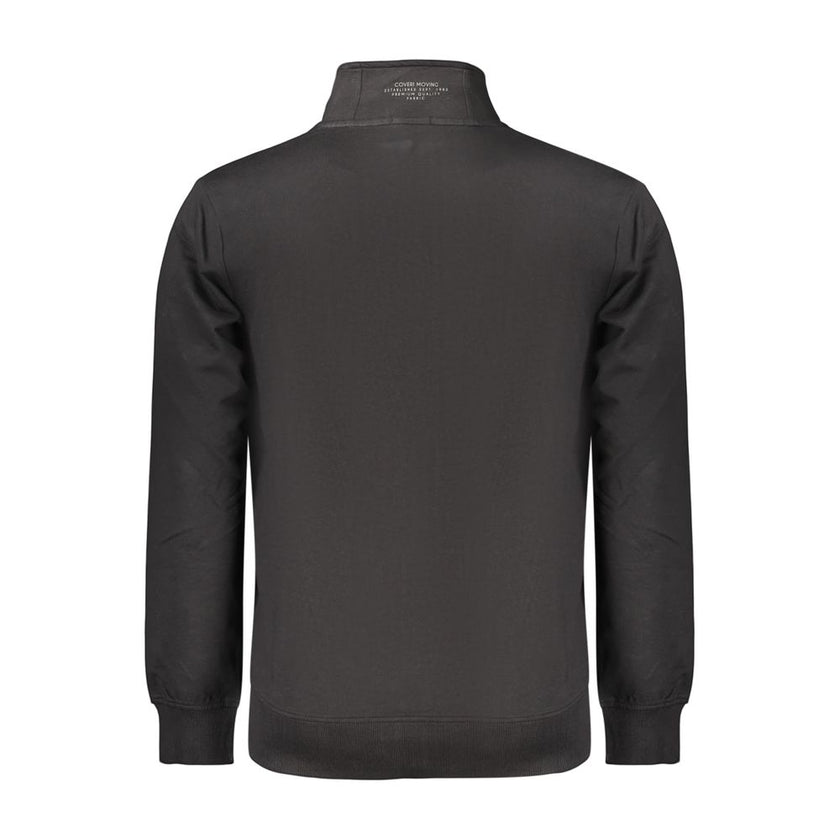 Coveri Moving Schwarzer Baumwoll-Sweatshirt