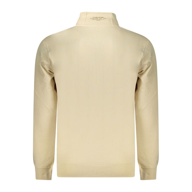 Coveri Moving Beige Baumwoll-Sweatshirt für Herren