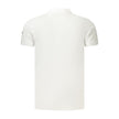 Norway 1963 Weißes Herren-Poloshirt aus Baumwolle