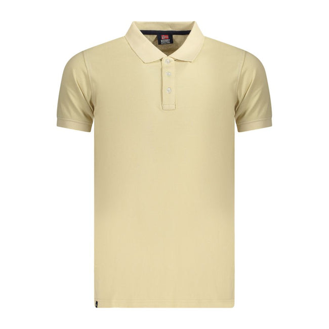 Norway 1963 Beige Baumwoll-Poloshirt für Herren