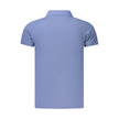 Norway 1963 Blaues Baumwoll-Poloshirt für Herren