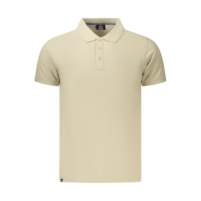 Norway 1963 Beige Baumwoll-Poloshirt für Herren