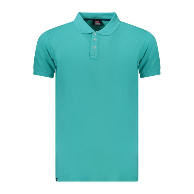 Norway 1963 Azzurro Baumwoll-Poloshirt für Herren