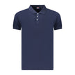 Norway 1963 Blaues Baumwoll-Poloshirt für Herren