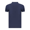 Norway 1963 Blaues Baumwoll-Poloshirt für Herren