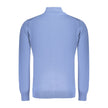 Norway 1963 Herrenhemd aus blauer Baumwolle