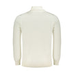Norway 1963 Weißer Herren-Pullover aus Baumwolle