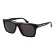 Web schwarze Sonnenbrille aus Acetat