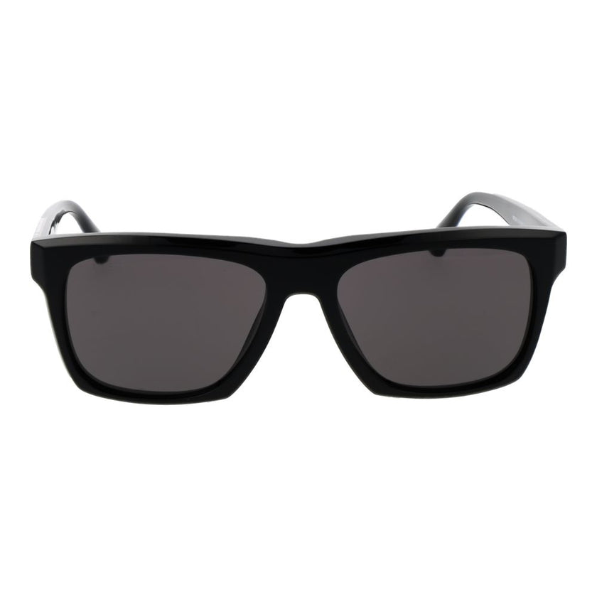 Web schwarze Sonnenbrille aus Acetat