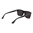 Web schwarze Sonnenbrille aus Acetat