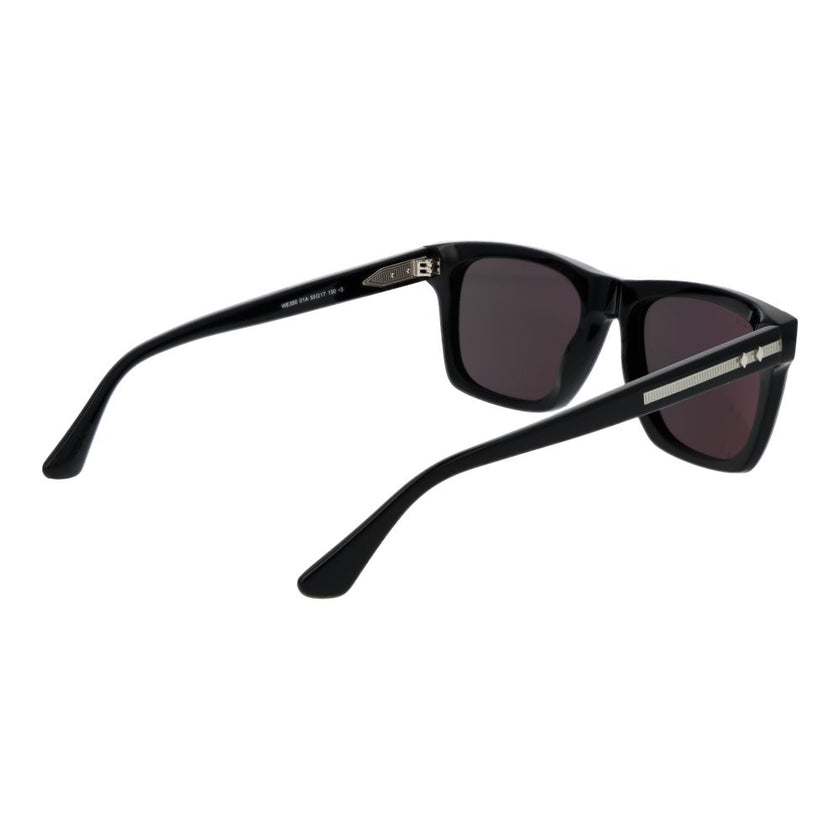 Web schwarze Sonnenbrille aus Acetat