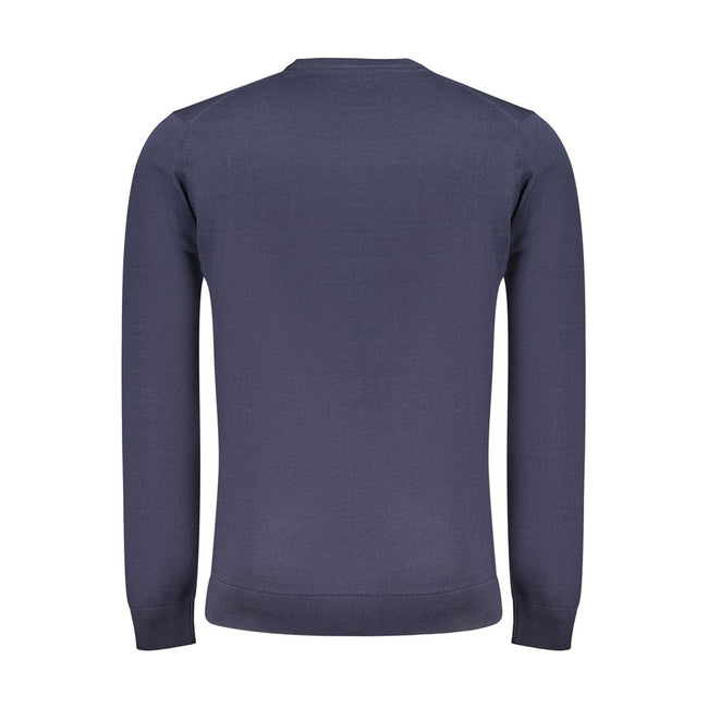 Norway 1963 Herrenhemd aus blauer Baumwolle
