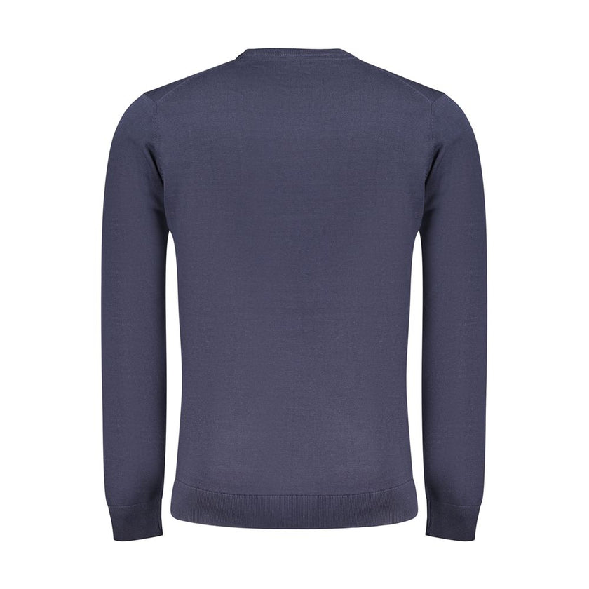 Norway 1963 Herrenhemd aus blauer Baumwolle
