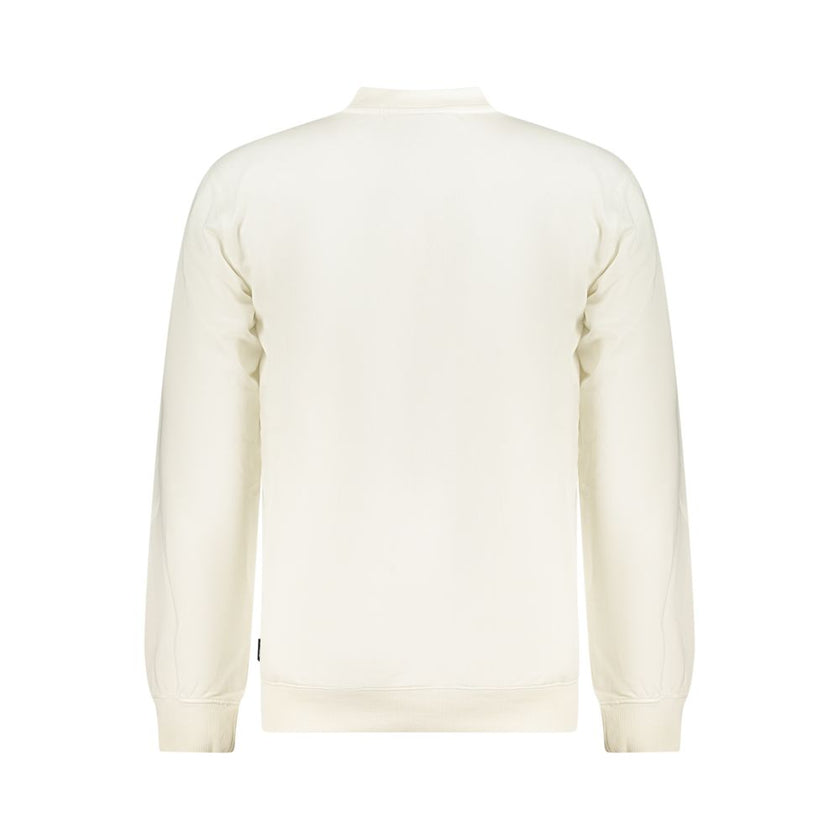 Fila Weißes Herren-Sweatshirt aus Baumwolle