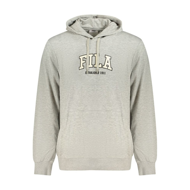 Fila Graues Herren-Sweatshirt aus Baumwolle