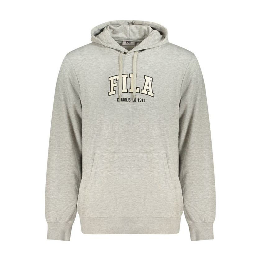 Fila Graues Herren-Sweatshirt aus Baumwolle