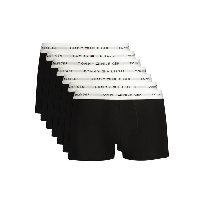 Tommy Hilfiger Schwarze Herren-Boxershorts aus Baumwolle