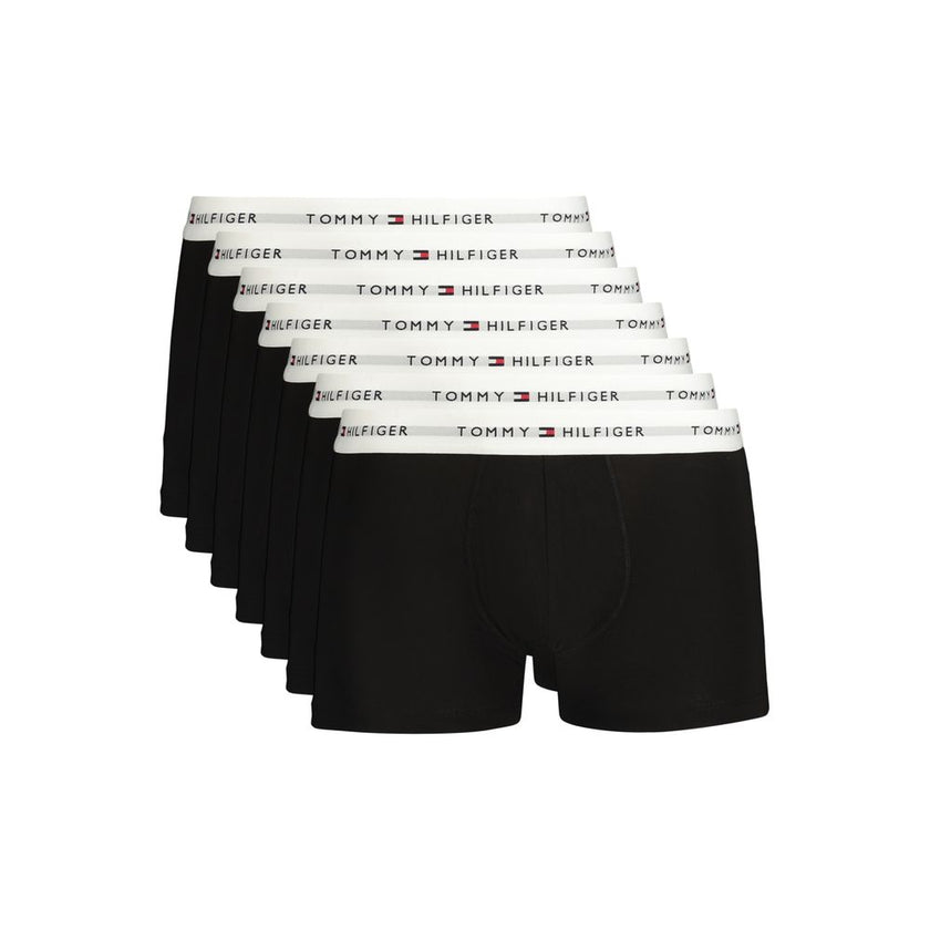 Tommy Hilfiger Schwarze Herren-Boxershorts aus Baumwolle