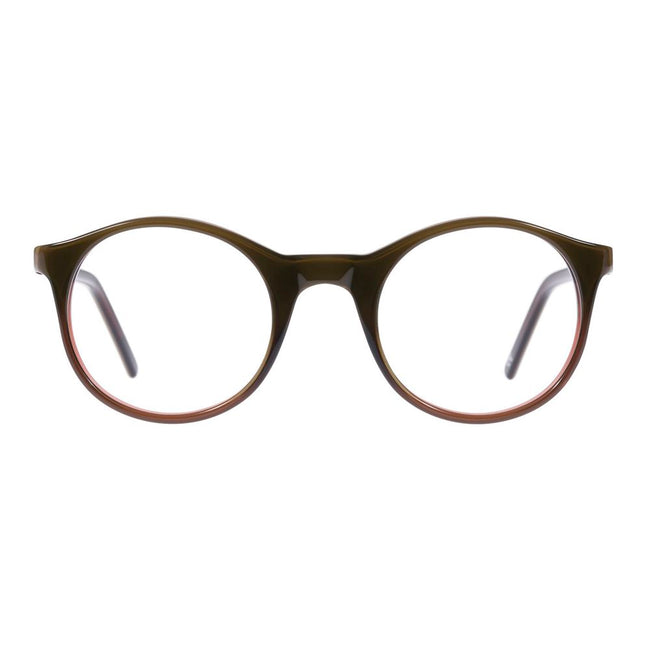 Andy Wolf Braune Brille aus Acetat (Fassung)