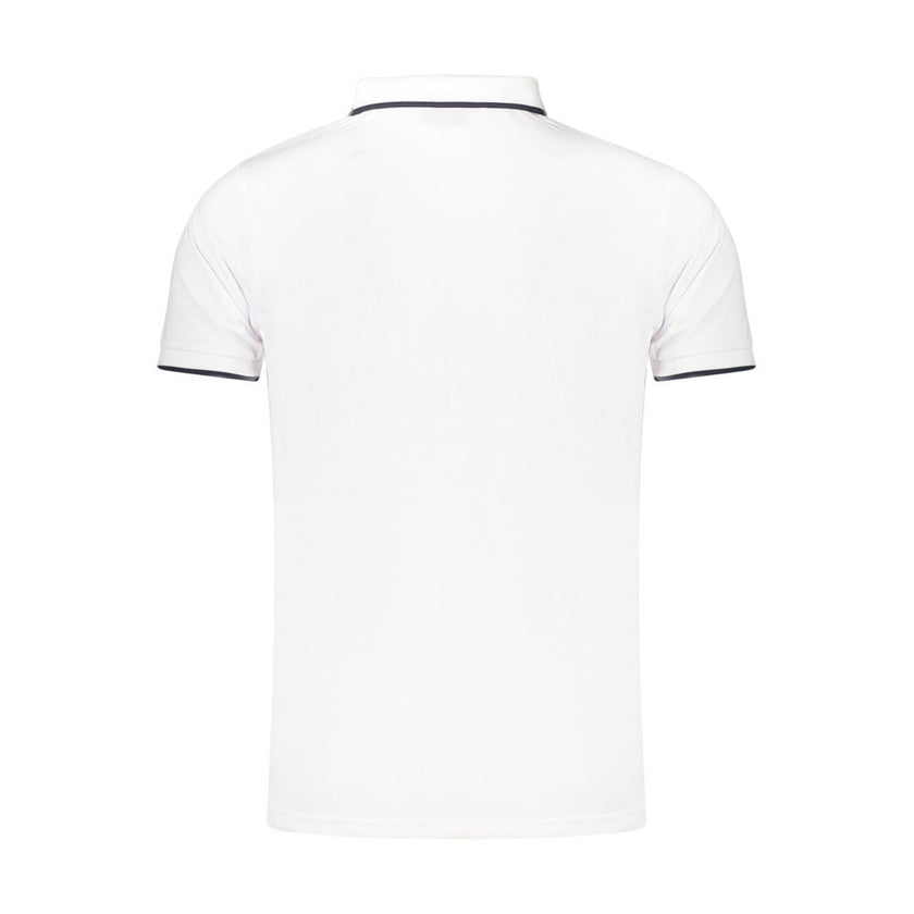Lotto Weißes Poloshirt für Herren aus Polyester