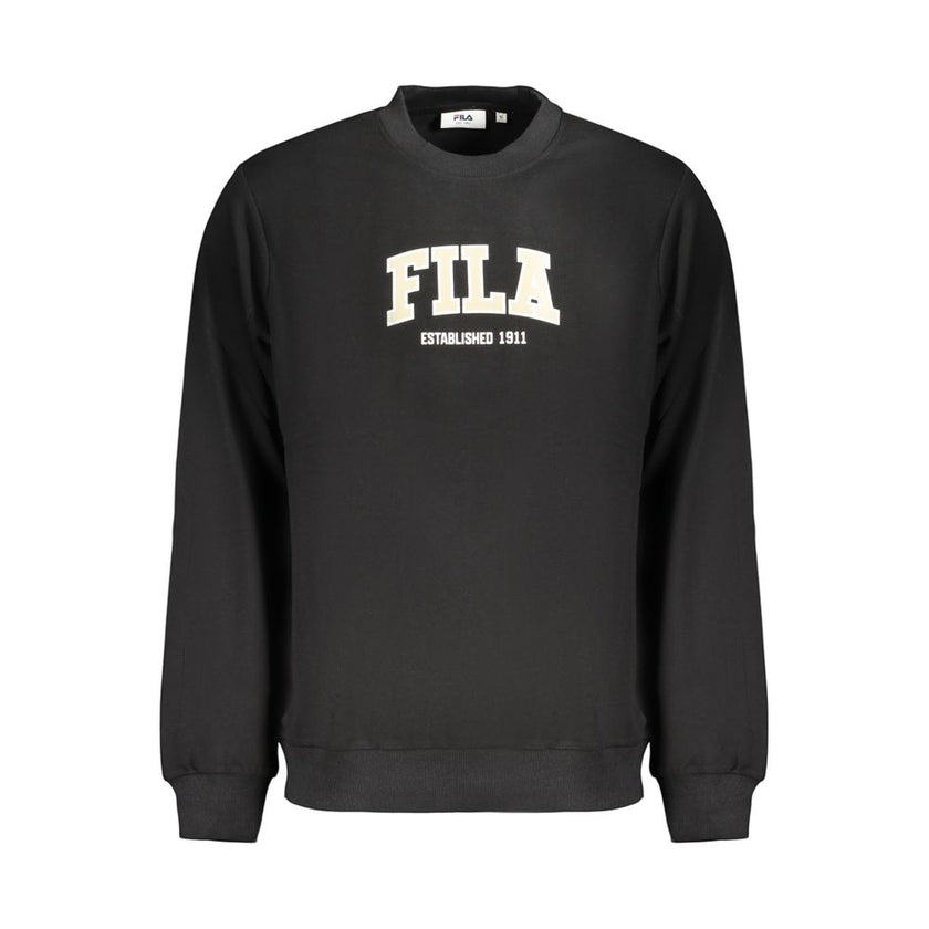 Fila Schwarzer Baumwoll-Sweatshirt